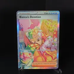 Pokemon Bianca's Devotion Special Illustration Rare Holo 209/162 SV05 English - Image 1