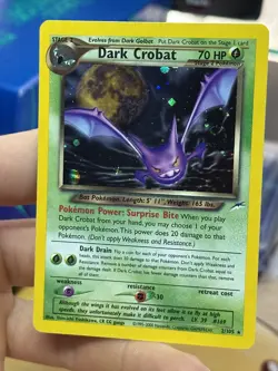 Dark Crobat 2/105 Neo Destiny 2000 Holo Rare WOTC Pokemon Card TCG - Image 4