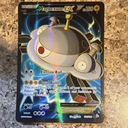 The Pokemon Company Magnezone EX Full Art Ultra Rare Holo Flashfire 101/106 - Image 1