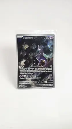 Pokemon 151 Mewtwo 052 Illustration Rare Ultra Premium SVP052 Black Star Promo - Image 1