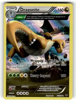 Dragonite 52/108 Rare Roaring Skies Holo Pokemon Near Mint - Image 1