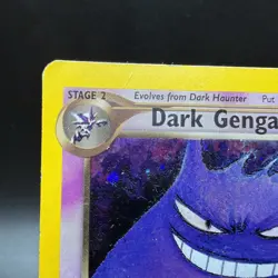 Dark Gengar 6/105 Pokemon TCG Neo Destiny Holo Rare 2000 MP Condition - Image 2