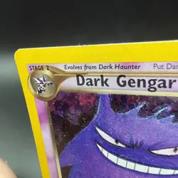 Dark Gengar 6/105 Pokemon TCG Neo Destiny Holo Rare 2000 MP Condition - Image 4