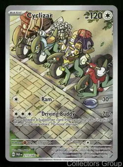CYCLIZAR 215/182 ILLUSTRATION RARE PARADOX RIFT POKEMON NEAR MINT - Image 1