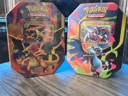 Pokemon TCG: Mega Charizard X and Y Tin - Image 1
