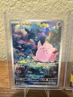 Pokemon Clefairy ex 94/88 Perfect Order Holo Special Illust. & Mega Clefable EX - Image 1