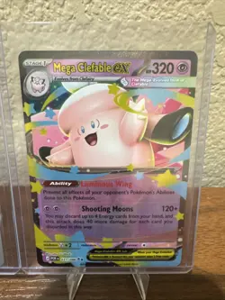 Pokemon Clefairy ex 94/88 Perfect Order Holo Special Illust. & Mega Clefable EX - Image 2