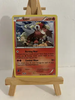 Pokemon TCG Entei Ancient Origins 14/98 Cosmos Holo Rare NM - Image 1