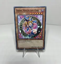 Yu-Gi-Oh! Dark Magician Girl LED6-EN000 Magical Hero 1st Ed Ultra Rare Holo - Image 1