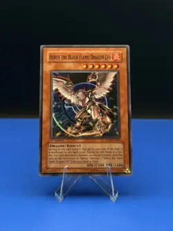1x Yu-Gi-Oh! Horus The Black Flame Dragon LV6 - SOD-EN007 - Super - 1st Ed - NM - Image 1
