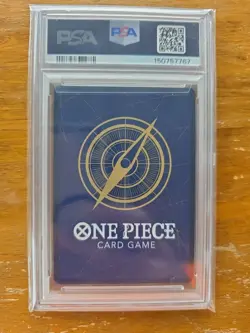 2025 One Piece EN Monkey D. Luffy PSA 10 GEM Illustration Box Vol. 3 FULL ART SR - Image 4