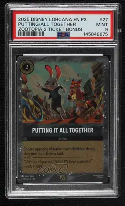 2025-Current Disney Lorcana - P3 Promos Putting it All Together #27/P3 - Image 1