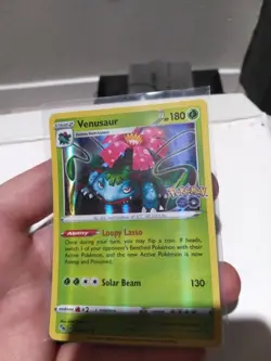 Venusaur 003/078 Pokemon GO Holo Rare NM/M Pokemon TCG Card PSA 10 Contender - Image 1