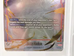 DBS Card Game Fusion World FB04-129 SON GOKU SECRET RARE-ALTERNATE ART - PSA 10 - Image 4