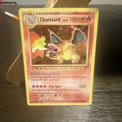 Pokemon TCG Charizard Holo Rare Card 11/108 Evolutions NM - Image 1