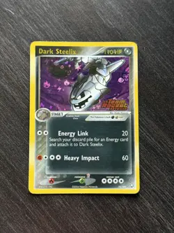 Dark Steelix 10/109 EX Team Rocket Returns Stamped Holo Rare Pokemon Card MP - Image 1