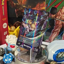 Digimon Card Game Necromon EX11-051 SR* Alternate Art NM See Photos - Image 3