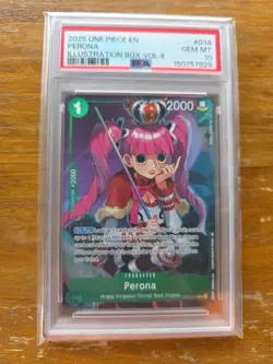 Perona (Illustration Box Vol.4) OP09-034 One Piece Promotion Cards Foil - Image 1