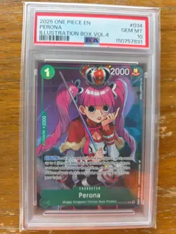 Perona (Illustration Box Vol.4) OP09-034 One Piece Promotion Cards Foil - Image 5