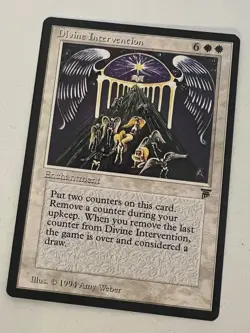 Magic the Gathering MTG Legends Divine Intervention NM (Beta Bob) - Image 1