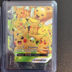 Pokemon TCG Pikachu V-UNION 4 Card Promo Set SWSH139-142 Holo ENG - Image 2