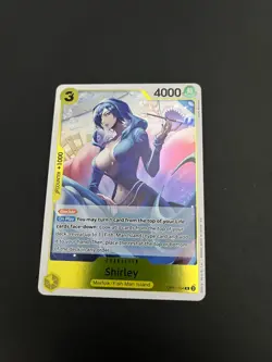 OP11-104 Shirley Rare English One Piece TCG Card OP11: A Fist Of Divine Spee - Image 2