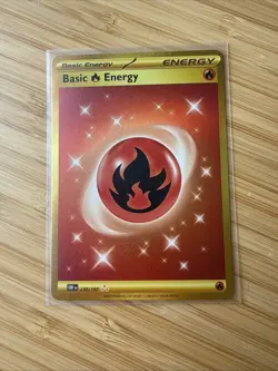 Pokemon TCG English - Obsidian Flames - Basic Fire Energy 230/197 - NM - Image 1
