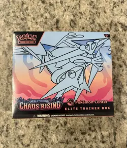 Pokemon Chaos Rising Pokemon Center ETB- Sealed - Image 1
