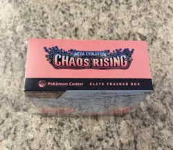 Pokemon Chaos Rising Pokemon Center ETB- Sealed - Image 5