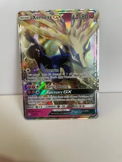 Pokemon - Xerneas GX - 90/131 - Ultra Rare - Sun & Moon Forbidden Light - NM - Image 2