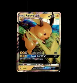 Raichu GX 20/68 Holo GX Rare Hidden Fates Pokemon Near Mint - Image 1