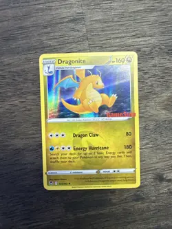Pokemon Dragonite 131/195 Gamestop Stamped Promo Silver Tempest Ho-oh Gengar - Image 2
