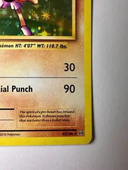 Hitmonchan 62/108 Holo Rare Evolutions Pokemon Holo - Image 4