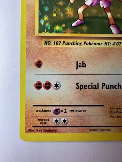 Hitmonchan 62/108 Holo Rare Evolutions Pokemon Holo - Image 5