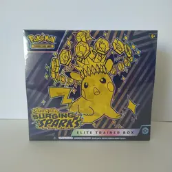 Pokemon TCG Scarlet And Violet Surging Sparks Elite Trainer Box Etb New Sealed - Image 1