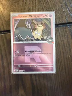 Team Rocket's Mimikyu (Team Rocket) 097/217 Uncommon Ascended Heroes Pokemon NM - Image 1