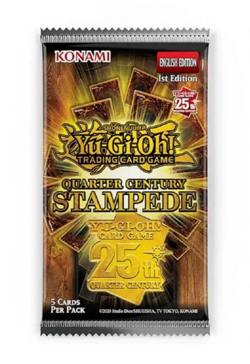 Yu-Gi-Oh! Quarter Century Stampede – 1st Edition Booster Box (24 Packs) - Image 2