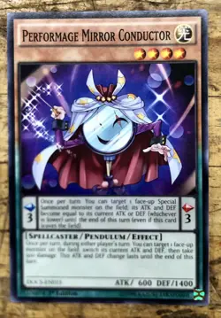 Yugioh- Performage Mirror Conductor - Common - 1st Edition - DOCS-EN015 - NM - Image 1