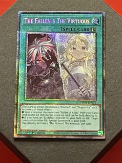 The Fallen & The Virtuous | CH01-EN019 | Starlight Rare | NM | 1st Ed | YuGiOh! - Image 1
