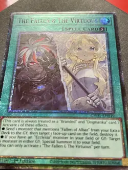 The Fallen & The Virtuous | CH01-EN019 | Starlight Rare | NM | 1st Ed | YuGiOh! - Image 3