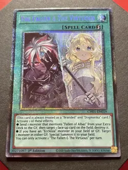 The Fallen & The Virtuous | CH01-EN019 | Starlight Rare | NM | 1st Ed | YuGiOh! - Image 5