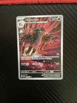 Mightyena 243/217 Ascended Heroes Illustration Rare Pokemon TCG Card NM - Image 1