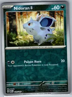 Nidoran F 029/165 Reverse Holo SV: Scarlet & Violet 151 - Pokemon Card - NM - Image 1