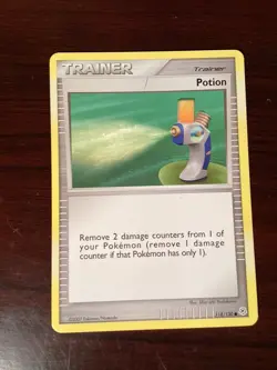 Pokemon Diamond & Pearl 118/130 Common Card - Potion - Image 1