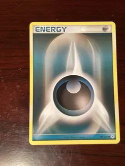 Pokemon Diamond & Pearl 129/130 Common Card - Darkness Energy - Image 1