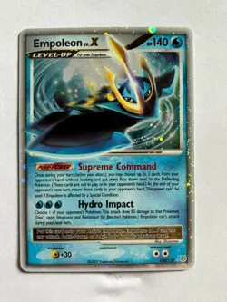Empoleon Lv.X 120/130 Diamond And Pearl Lightly Played Pokemon Card - Image 1