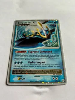 Empoleon Lv.X 120/130 Diamond And Pearl Lightly Played Pokemon Card - Image 3