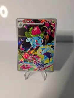 Ivysaur Mega Evolutions Illustration Card 134/132 Rare - Image 1