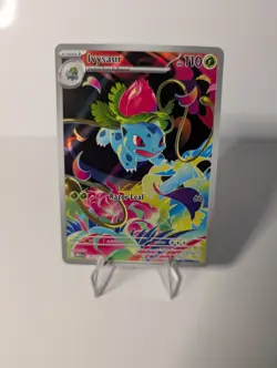 Ivysaur Mega Evolutions Illustration Card 134/132 Rare - Image 4