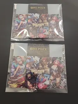 One Piece Card Game Beginners Deck Party Winner Cardcase Sealed Lot Of 2 Promo - Image 1